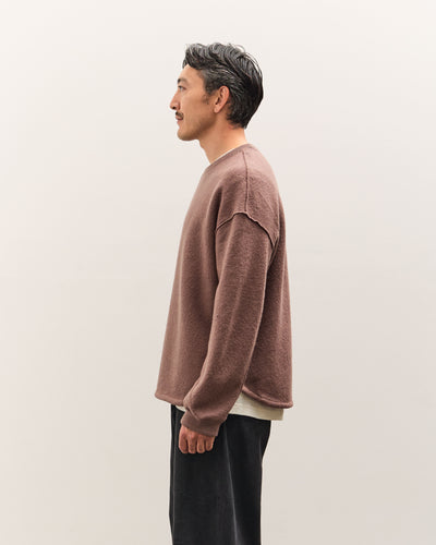 7115 by Szeki Boiled Wool Keepsake Jumper, Mauve
