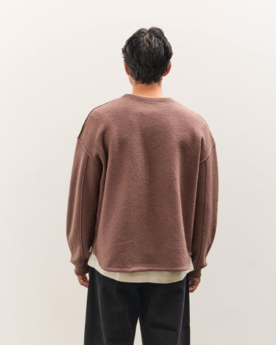 7115 by Szeki Boiled Wool Keepsake Jumper, Mauve