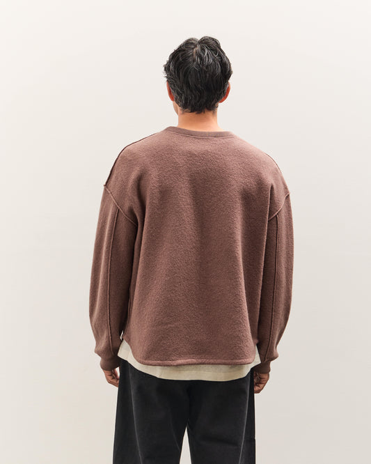 7115 by Szeki Boiled Wool Keepsake Jumper, Mauve