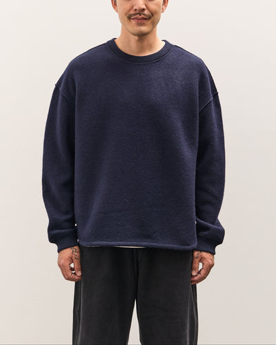 7115 by Szeki Boiled Wool Keepsake Jumper Unisex, Navy