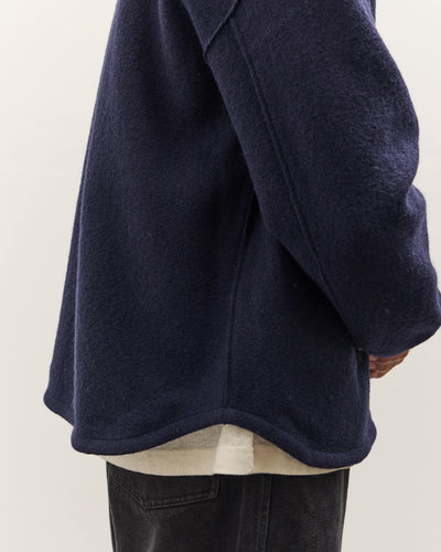 7115 by Szeki Boiled Wool Keepsake Jumper Unisex, Navy