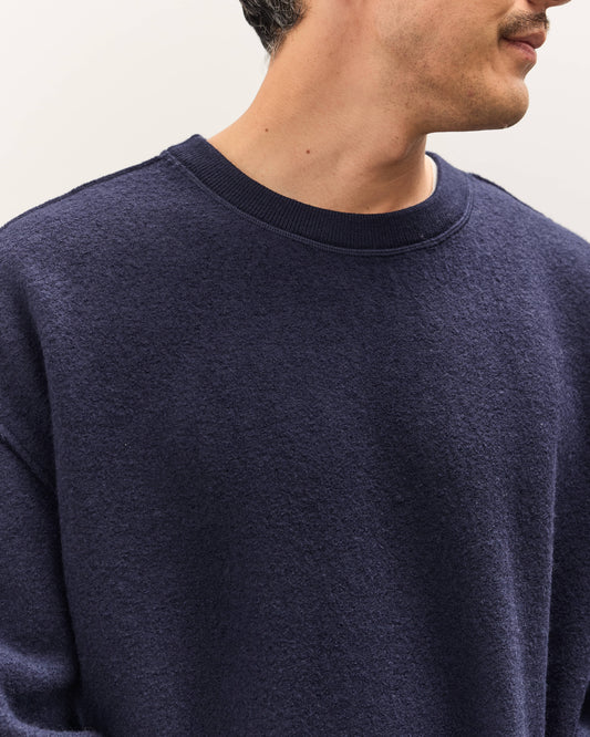 7115 by Szeki Boiled Wool Keepsake Jumper Unisex, Navy
