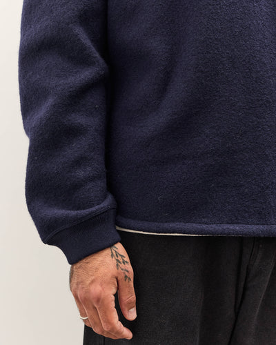 7115 by Szeki Boiled Wool Keepsake Jumper Unisex, Navy
