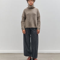 7115 by Szeki Chunky Turtleneck, Umber