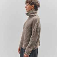 7115 by Szeki Chunky Turtleneck, Umber