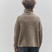 7115 by Szeki Chunky Turtleneck, Umber