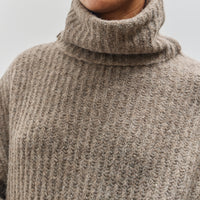 7115 by Szeki Chunky Turtleneck, Umber