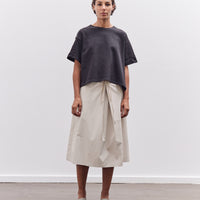 7115 Signature Cropped Tee, Black