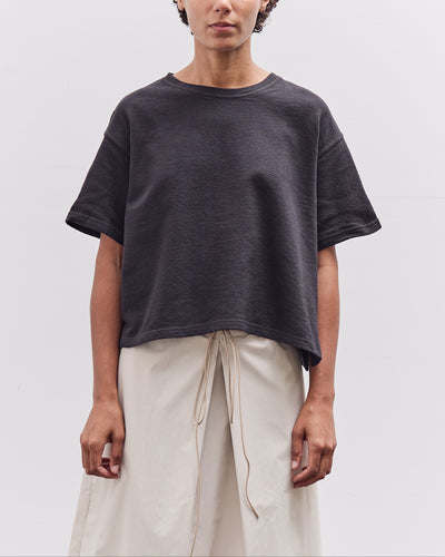 7115 Signature Cropped Tee, Black