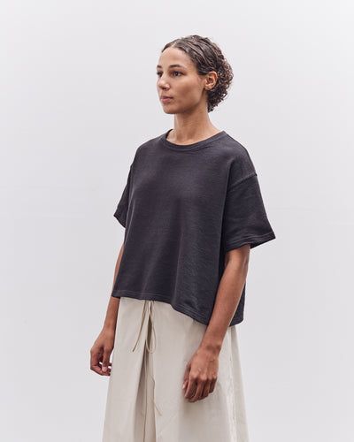 7115 Signature Cropped Tee, Black