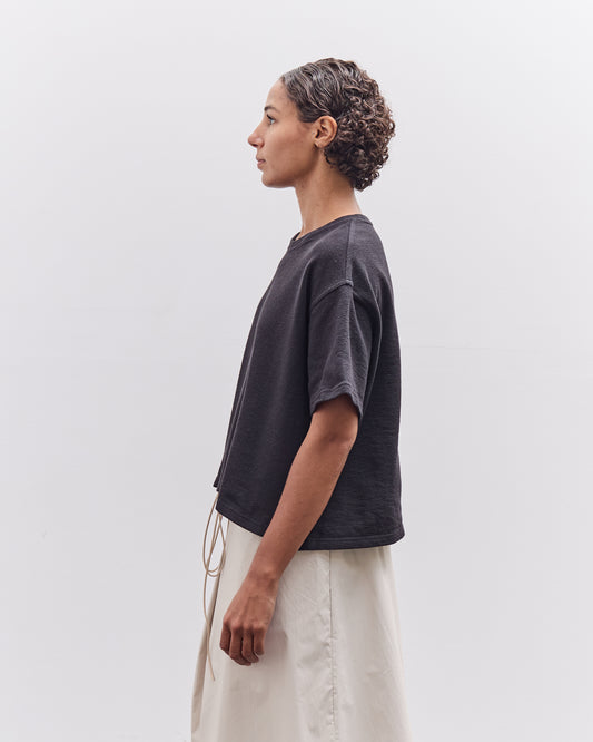 7115 Signature Cropped Tee, Black