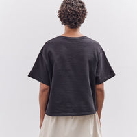 7115 Signature Cropped Tee, Black