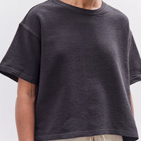 7115 Signature Cropped Tee, Black