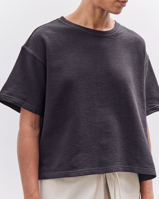 7115 Signature Cropped Tee, Black