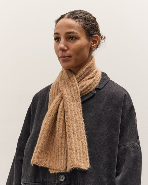 7115 by Szeki Cross Scarf, Caramel Brown – Glasswing