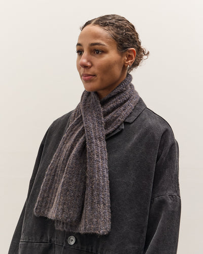 7115 by Szeki Cross Scarf, Dark Plum