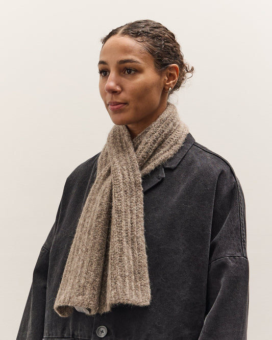 7115 by Szeki Cross Scarf, Taupe