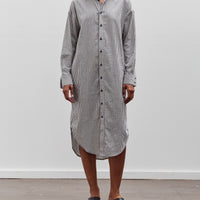 7115 by Szeki Striped Dolman Maxi, Navy Stripes