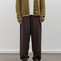 7115 by Szeki Elastic Drop Crotch Trousers, Olive Gray