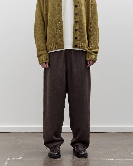 7115 by Szeki Elastic Drop Crotch Trousers, Olive Gray