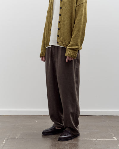 7115 by Szeki Elastic Drop Crotch Trousers, Olive Gray