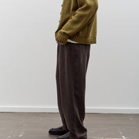 7115 by Szeki Elastic Drop Crotch Trousers, Olive Gray