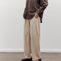 7115 by Szeki Elastic Panel Barrel Trouser, Oatmeal