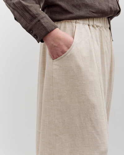 7115 by Szeki Elastic Panel Barrel Trouser, Oatmeal