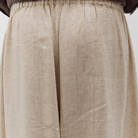 7115 by Szeki Elastic Panel Barrel Trouser, Oatmeal