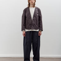 7115 by Szeki Elastic Panel Barrel Trouser, Navy Black