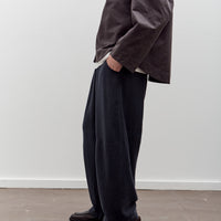 7115 by Szeki Elastic Panel Barrel Trouser, Navy Black