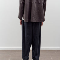 7115 by Szeki Elastic Panel Barrel Trouser, Navy Black