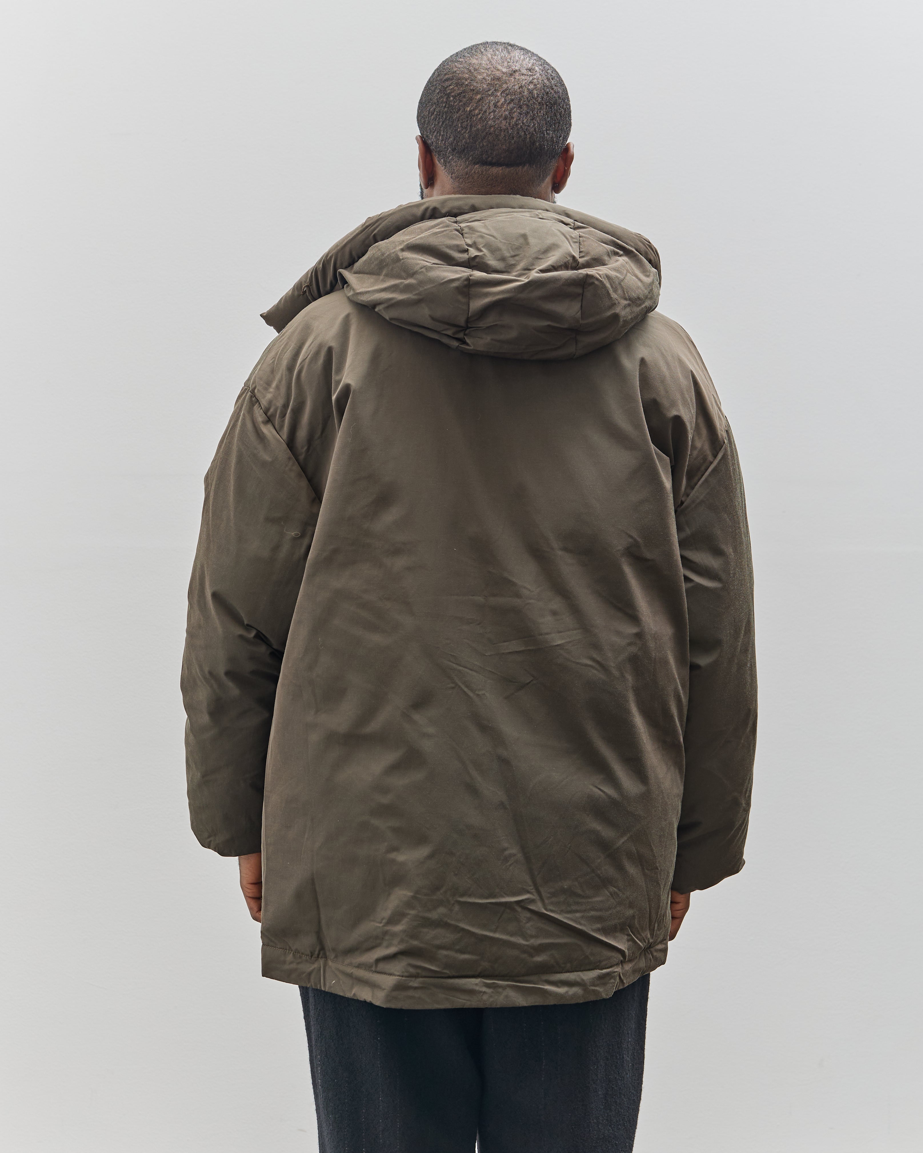 7115 by Szeki Unisex Hooded Puffer, Olive – Glasswing