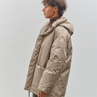 7115 by Szeki Hooded Puffer, Taupe