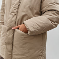 7115 by Szeki Hooded Puffer, Taupe