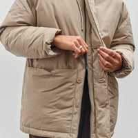 7115 by Szeki Hooded Puffer, Taupe