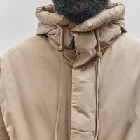 7115 by Szeki Unisex Hooded Puffer, Taupe