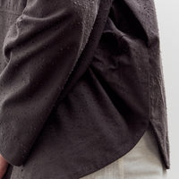 7115 by Szeki Lantern Jacket, Charcoal Gray