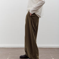 7115 by Szeki Papery Lantern Trouser, Olive