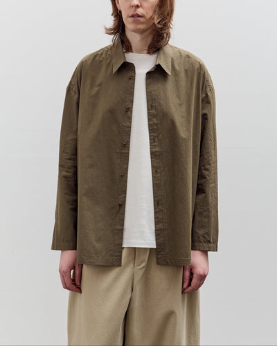 7115 by Szeki Papery 3/4 Button Down Unisex, Olive