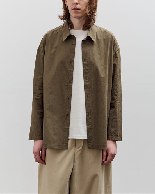 7115 by Szeki Papery 3/4 Button Down Unisex, Olive