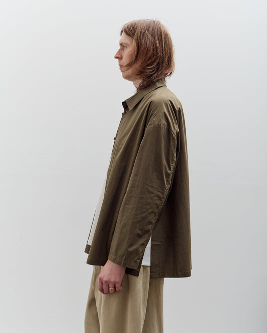 7115 by Szeki Papery 3/4 Button Down Unisex, Olive