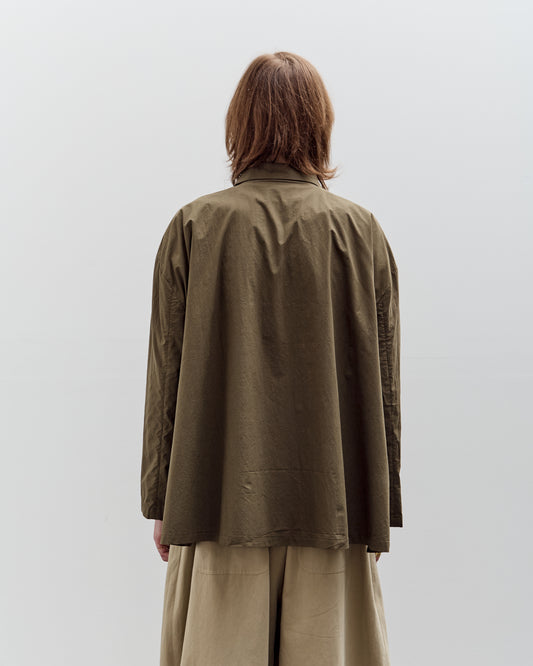 7115 by Szeki Papery 3/4 Button Down Unisex, Olive
