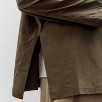 7115 by Szeki Papery 3/4 Button Down Unisex, Olive