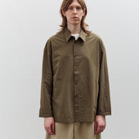 7115 by Szeki Papery 3/4 Button Down Unisex, Olive