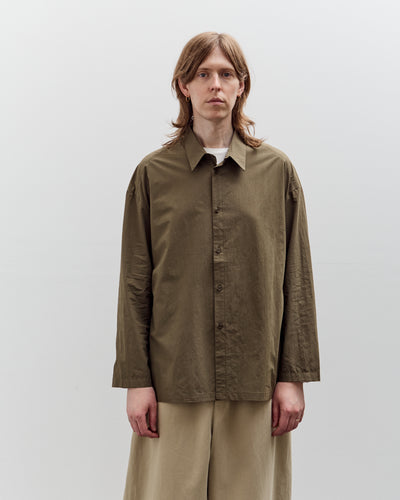7115 by Szeki Papery 3/4 Button Down Unisex, Olive