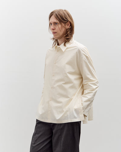 7115 by Szeki Papery 3/4 Button Down Unisex, Rice White