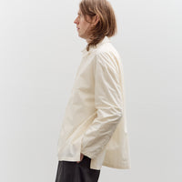 7115 by Szeki Papery 3/4 Button Down Unisex, Rice White