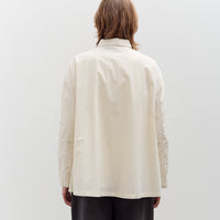 7115 by Szeki Papery 3/4 Button Down Unisex, Rice White