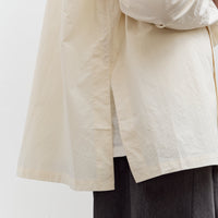 7115 by Szeki Papery 3/4 Button Down Unisex, Rice White